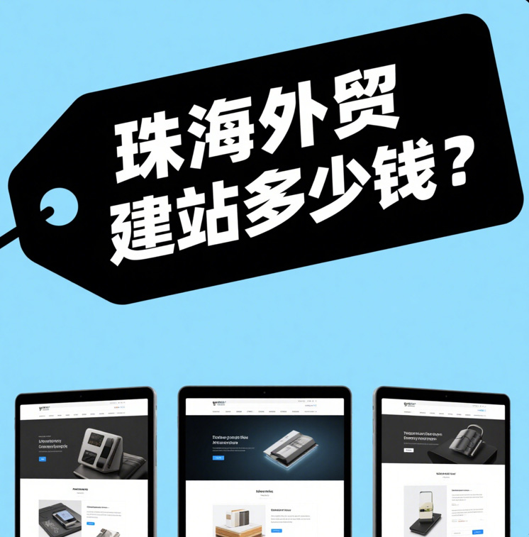 珠海外贸建站多少钱？3000元外贸展示型网站制作