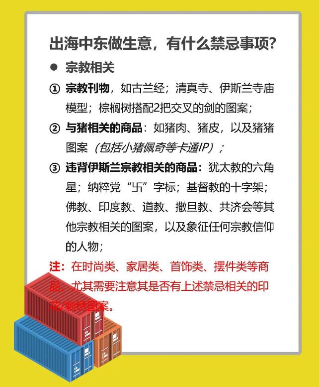做外贸——中东出海必知禁忌与文化差异